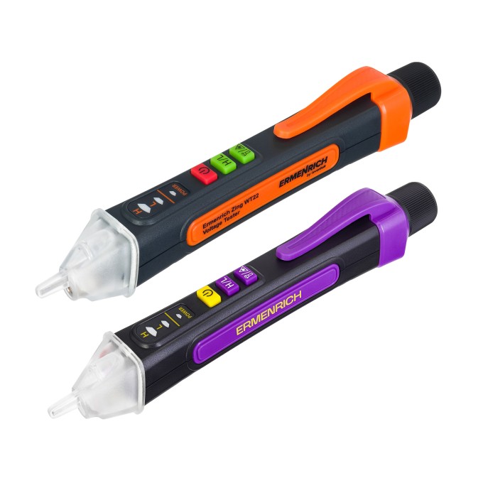 Индикатор напряжения Ermenrich Zing WT22, фиолетовый