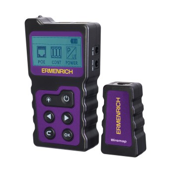 Кабельный PoE-тестер Ermenrich NetGeeks NP25 Кабельный PoE-тестер Ermenrich NetGeeks NP25