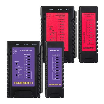 Кабельный тестер Ermenrich NetGeeks NP10 Кабельный тестер Ermenrich NetGeeks NP10