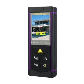 Лазерная рулетка Ermenrich PRO LR100, с камерой Лазерная рулетка Ermenrich PRO LR100, с камерой