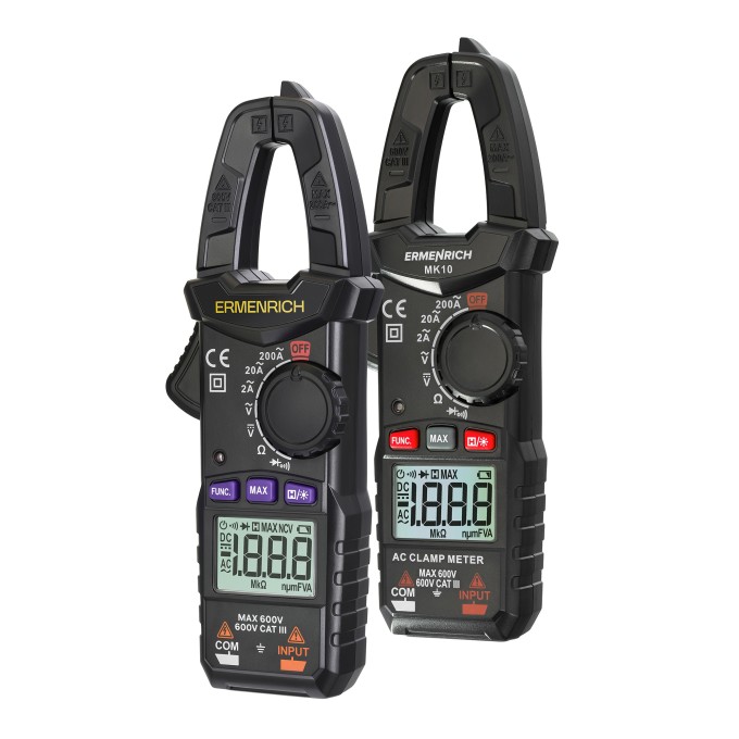 Токоизмерительные клещи Ermenrich Ping MK10